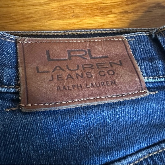 Lauren Ralph Lauren Blue Straight Leg Jeans - Picture 3 of 9